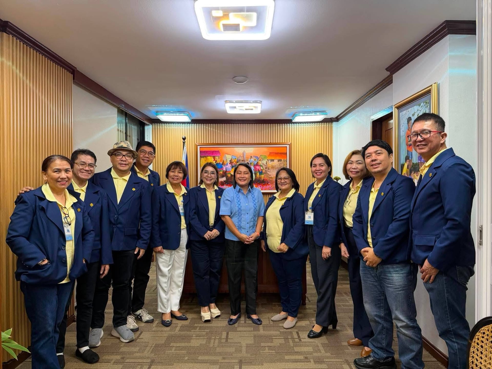 APSA QC Courtesy Visit to Dr. Joyce DR Anday
