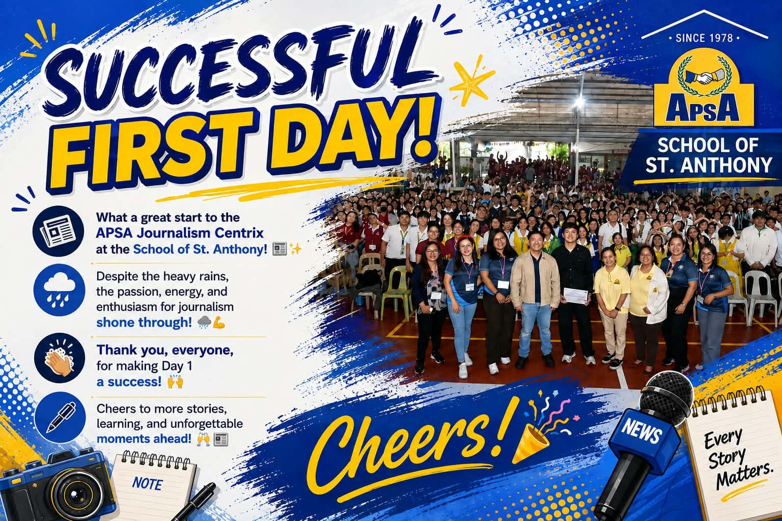 Successful Journalism Centrex Day 1